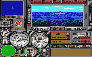 Wolf Pack atari screenshot