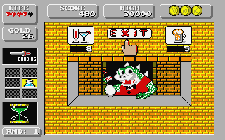 Super Wonder Boy in Monsterland atari screenshot