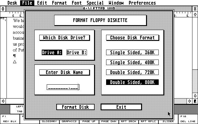 WordUp atari screenshot