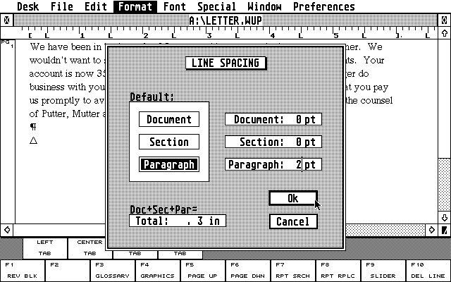 WordUp atari screenshot
