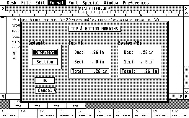 WordUp atari screenshot