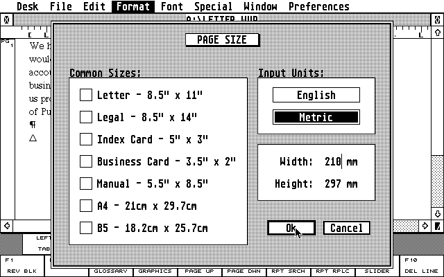 WordUp atari screenshot