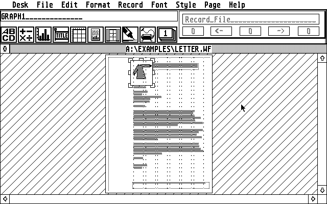 Wordflair atari screenshot