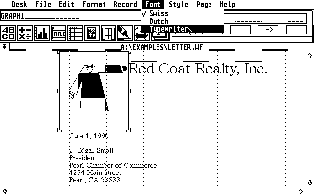 Wordflair atari screenshot