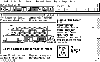 Wordflair atari screenshot