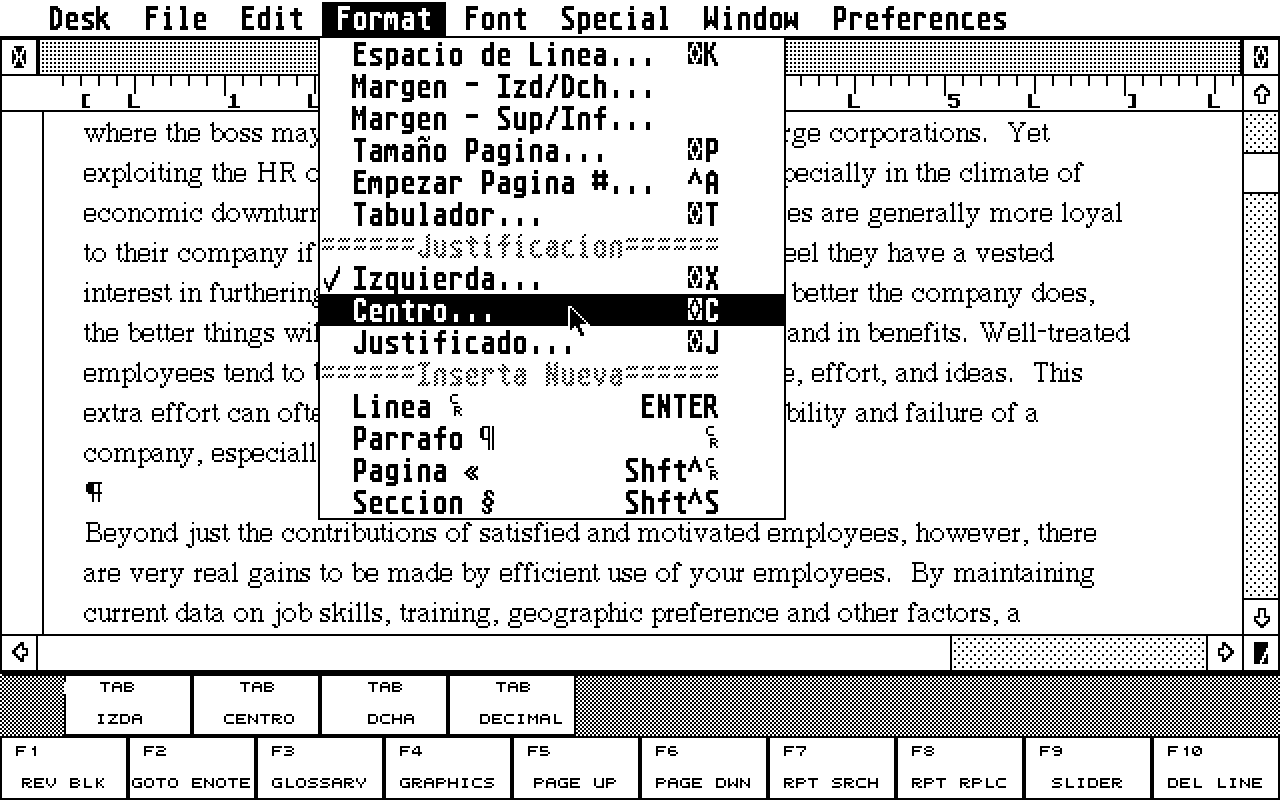 WordUp atari screenshot