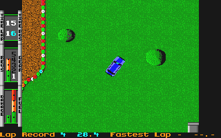 Works Team Rally atari screenshot