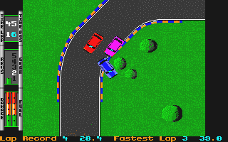 Works Team Rally atari screenshot