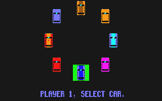 Works Team Rally atari screenshot