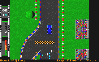 Works Team Rally atari screenshot