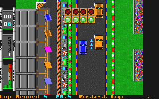 Works Team Rally atari screenshot