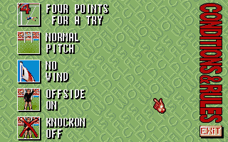 World Class Rugby - Five Nations Edition atari screenshot