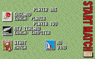 World Class Rugby atari screenshot
