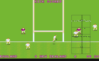 World Class Rugby atari screenshot