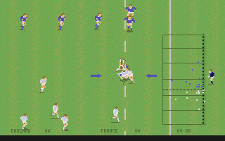 World Class Rugby atari screenshot