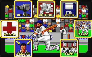 World Cricket atari screenshot