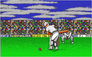 World Cricket atari screenshot