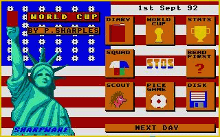 World Cup atari screenshot