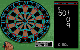 World Darts atari screenshot