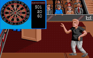 World Darts atari screenshot