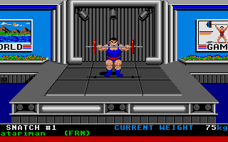 World Games atari screenshot