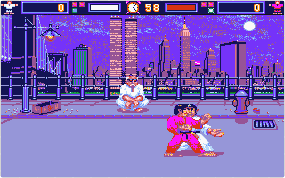 World Karate Championship atari screenshot