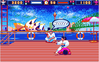 World Karate Championship atari screenshot