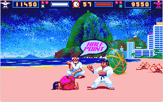 World Karate Championship atari screenshot