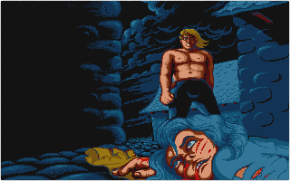 Wrath of the Demon atari screenshot