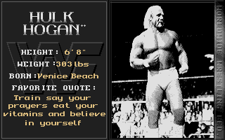 WWF European Rampage Tour atari screenshot