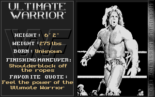 WWF European Rampage Tour atari screenshot