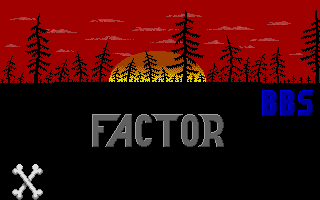 X Factor BBS Slideshow atari screenshot