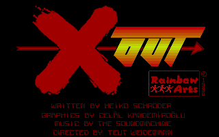 X-Out atari screenshot