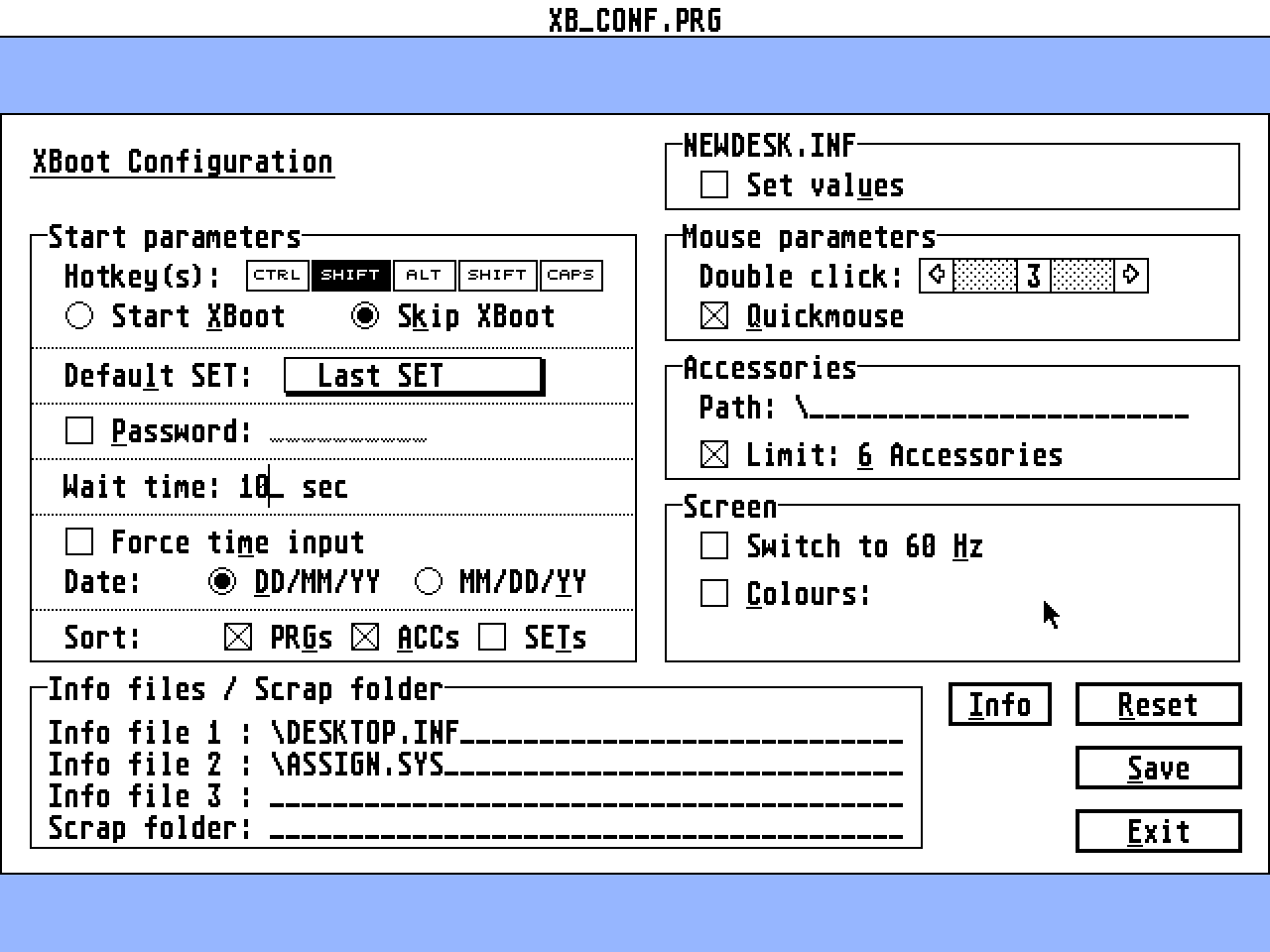 XBoot atari screenshot