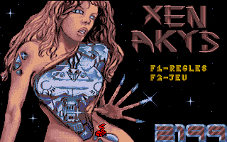 Xenakys atari screenshot