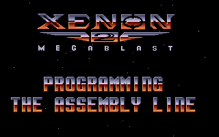 Xenon II - Megablast atari screenshot