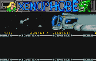 Xenophobe atari screenshot