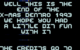 Xmas 1993 atari screenshot