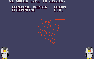 Xmas 2006 atari screenshot