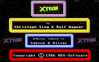 Xtron atari screenshot