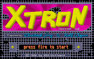 Xtron atari screenshot