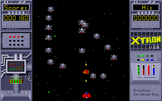 Xtron atari screenshot