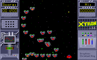 Xtron atari screenshot