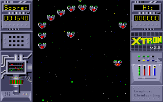 Xtron atari screenshot
