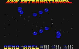 XXX International Megademo atari screenshot