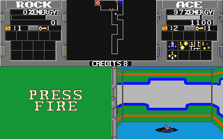 Xybots atari screenshot