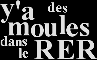 Y'a des Moules Dans le RER atari screenshot