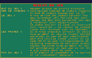 YAMicroC (Yam.C) atari screenshot