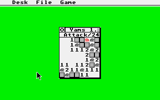 Yams atari screenshot