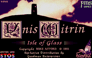Ynis Witrin - Isle of Glass atari screenshot